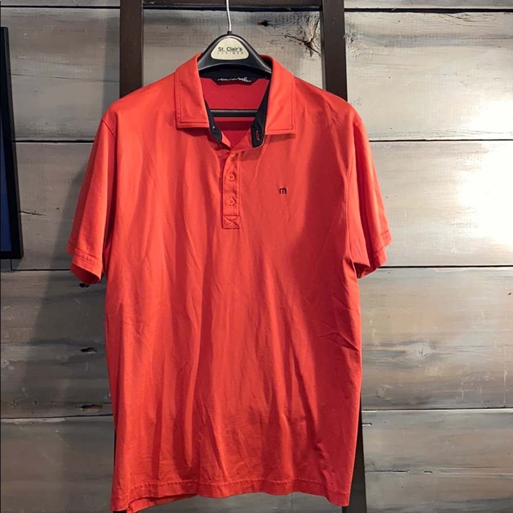 Red Travis Matthew polo